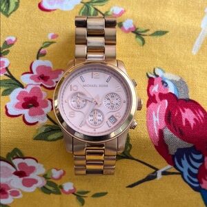 Michael Kors Rose Gold Watch